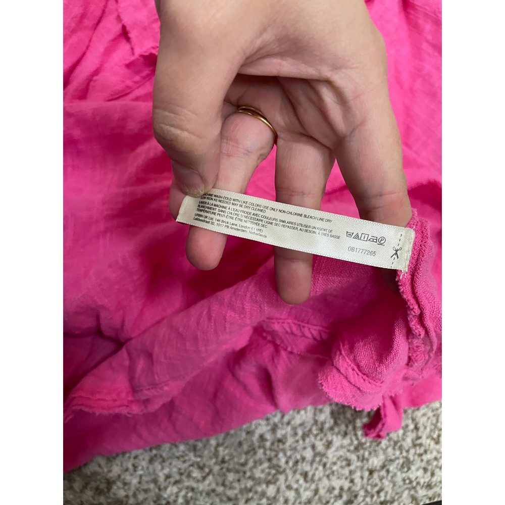 Free People Seraina Maxi Dress In Pink Size Small Bohemian Feminine European - Picture 11 of 12